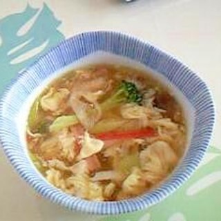 簡単なコツを抑えて！ふわふわ卵の中華スープ＋＋